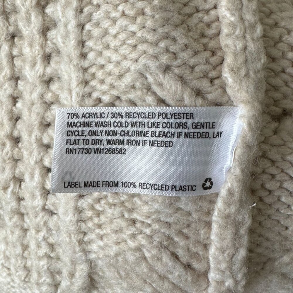 Universal Thread Chunky Cable Knit Sweater, S - Picture 3 of 3